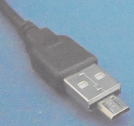 Extra image of microUSB Male to USB A Female Ultra-small adaptor